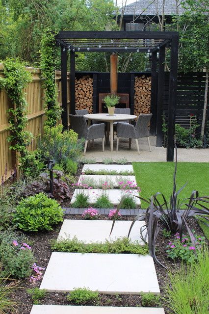 Townhouse Garden, Small Garden Landscape, Small Courtyard Gardens, Courtyard Gardens Design, Back Garden Design, Patio Garden Design, Contemporary Garden, Outdoor Gardens Design, Backyard Garden Design