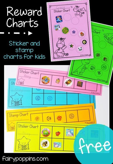 Free reward charts for kids (sticker charts and stamp charts) - Fairy Poppins Classroom Reward Chart, Behavior Sticker Chart, Sticker Reward Chart, Sticker Chart Printable, Behavior Chart Toddler, Reward Chart Printable, Toddler Reward Chart, Printable Reward Charts, Incentive Chart