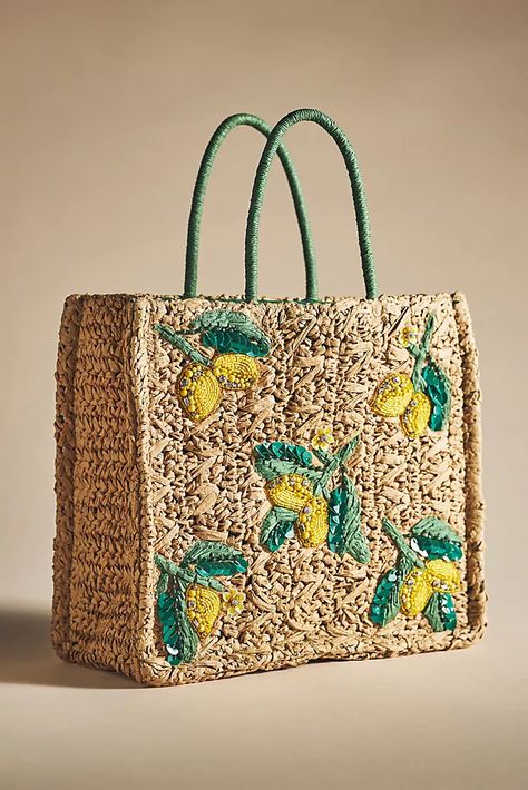 New Summer Accessories for Women | Anthropologie Tomato Girl Summer, Tomato Girl, Bag Pattern Free, Pearl Shop, Crochet Business, Women Purse, Rattan Bag, Woven Raffia, Straw Bags