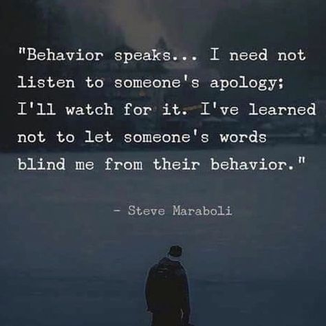 Connor Beaton on Instagram: “Let actions speak. . Let people’s behaviors tell you who they are. . Learn to see past the promises. . Listen past the words. . Read…” Read People, Speak Your Mind, Parental Alienation, The Words, Psychology, Mindfulness, Let It Be, Reading, Quotes