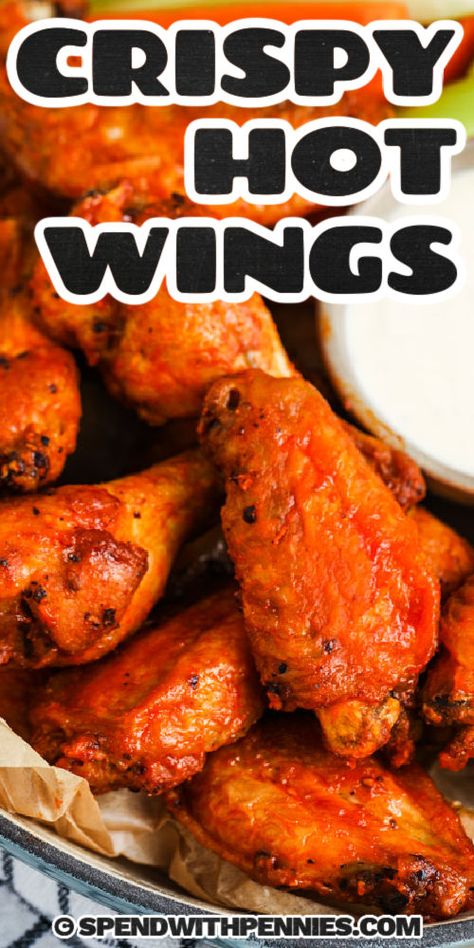 Breaded Hot Wings Recipe, Dry Hot Wings Recipe, Hot Wings Recipe Fried No Flour, Franks Hot Sauce Wings, Buffalo Chicken Wings Fried, Red Hot Wings Recipe, Buffalo Wings Recipe Fried, Oven Buffalo Wings, Kfc Hot Wings Recipe