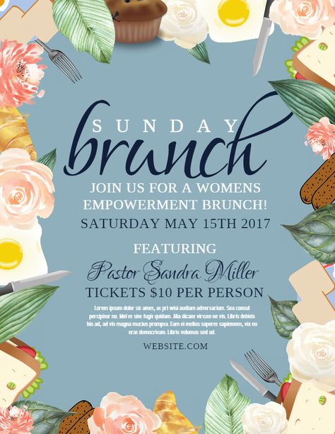 Mother's Day lunch flyer design. Click to customize. Digital Flyer Design Ideas, Brunch Flyer Design, Cocktail Book Design, Brunch Flyer, Gender Reveal Invitations Template, Food Fair, Menu Flyer, Boozy Brunch, Mothers Day Breakfast