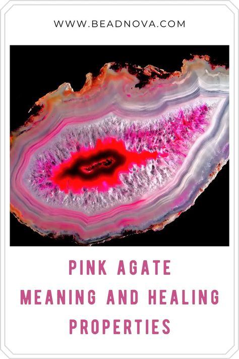 Pink agate has a rich pink vibration that opens the heart chakra and welcomes in love. Read this blog and discover this gem’s history, healing properties, benefits, and more. #crystal #gemstone #pinkagate #agate Pink Agate Crystal Meaning, Pink Agate Meaning, Spiritual Awakening Higher Consciousness, Crystals Energy, The Heart Chakra, Agate Meaning, Spiritual Awakening Quotes, Spiritual Awakening Signs, Dragon Vein Agate