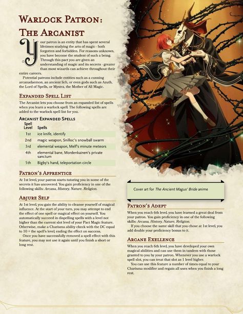 D&d Warlock Patron, Dnd Homebrew Classes 5e Warlock, Warlock Dnd Homebrew, Dnd Homebrew Warlock Patron, Dnd 5e Warlock Patron, Dnd Warlock Patron Ideas, Dnd Warlock Patron Art, Dnd 5e Homebrew Warlock Patrons, Warlock Subclass Homebrew