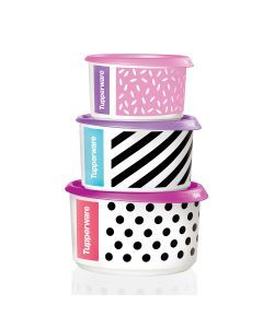 Urban Move 3 pc Canister Set Small Treats, Innovative Kitchen, Business Opportunity, Kitchen Products, Canister Sets, Plastic Laundry Basket, Host A Party, Party Shop, Tupperware