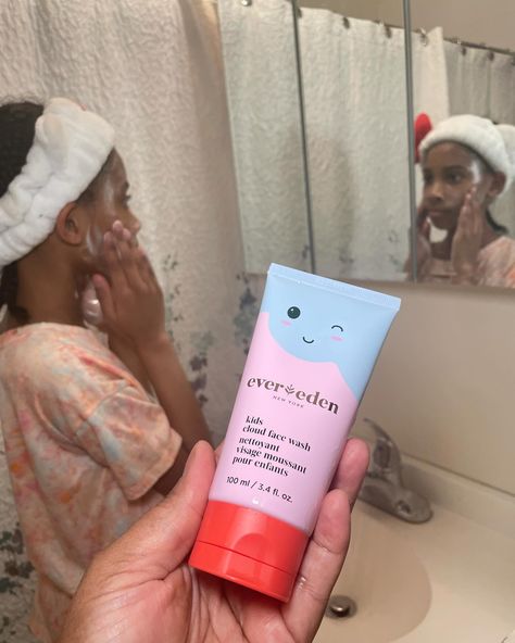 Everdeen Skincare Kids, Face Wash Design, Evereden Skincare, Cloud Face, Sephora Shopping, Coconut Juice, Kids Skin Care, Makeup Tuts, Sephora Skin Care