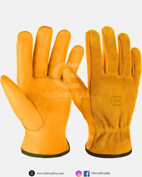 Boost your production line with Gloves Era's premium leather work gloves. Engineered for superior protection and flexibility, these cowhide gloves set the standard in industrial hand safety. From construction to gardening applications, we deliver unmatched quality at scale. Customization is available for your specific industry needs - let's collaborate on your next big order! visit glovesera.com or our profile for contact #BulkGloves #ManufacturingPartner #CustomWorkwear #IndustrialSupp... Working Gloves, Leather Work Gloves, Industrial Safety, Safety Gloves, Production Line, Work Gloves, Work Safety, Leather Work, Work Smarter