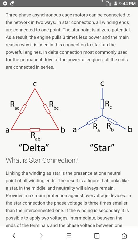 Star Delta Motor Connection, Electrical Knowledge, Electrical Wiring Colours, Delta Connection, Ladder Logic, Ohms Law, Home Electrical Wiring, Electrical Circuit, Electrical Circuit Diagram