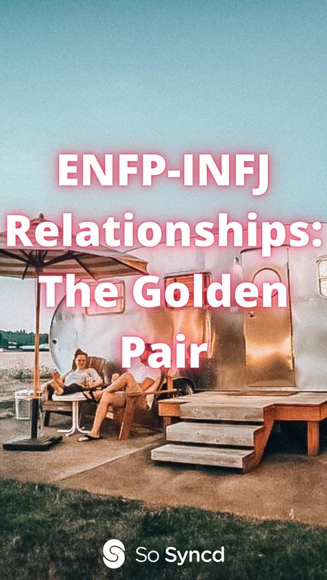 We explore an ENFP-INFJ relationship with Anna and Logan from Canada. Anna, an INFJ who is 33, and Logan, an ENFP who is 38, first met at work in 2013. They reconnected on Snapchat a few years later, after Logan accidentally thought that Anna was his cousin! And the rest was history. In this interview, they talk about their mutual love of ideas, their first date in an RV and how they complement each other. Enfp X Infj Relationship, Infj Enfp Friends, Enfp In Love, Infj Enfp Relationships, Enfp Infj Relationship, Infj X Enfp Love, Intj Enfp Relationship, Enfp And Infj Relationships, Enfp Love