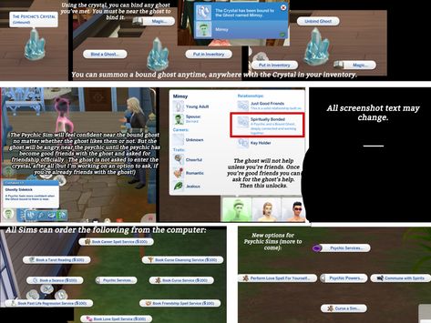 Sims 4 Mods Occult, Sims 4 Psychic Cc, Sims 4 Spellcaster Mods, Sims 4 Psychic, Sims 4 Realm Of Magic Mods, Sims 4 Witch Mods, Sims Traits, Writer Career, Magic Realms