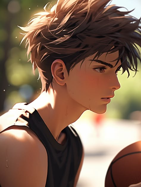 #basketball Male Fanart, Basketball Anime, Asian Haircut, Anime Devil, Dark Anime Guys, Anime Artwork Wallpaper, Manga Boy, Anime Boyfriend