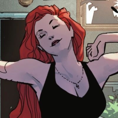 Poison Ivy Icons Comic, Poison Ivy Pfp, Poison Ivy Icons, Poison Ivy Aesthetic, Ginger Pfp, Poison Ivy Art, Poison Ivy Character, Poison Ivy Comic, Red Hair Cartoon