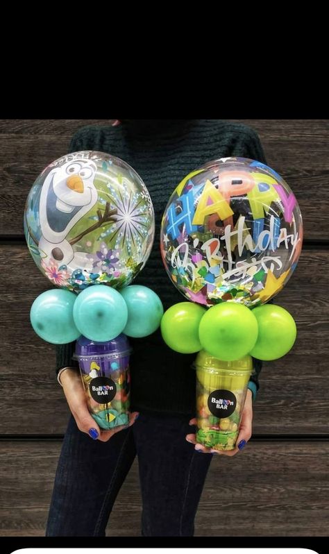 Balloon And Candy Bouquet, Candy Cups Ideas, Balloon Gift Basket, Balloon Candy Cups, Fathers Day Gifts Ideas Diy, Candy Cups, Fathers Day Gifts Ideas, Candy Bouquet Diy, Candy Cup