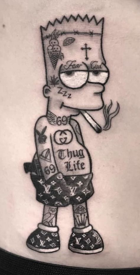 Cartoon Gangster Tattoo Outlines | Gangster tattoos, Tattoo outline, Mr cartoon tattoo Cartoon Gangster, Gangster Tattoo, Tattoo Outline, Cartoon Character, Tattoos, Pins