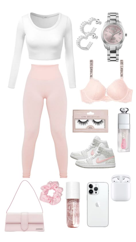 #pink #cleanchav #basic #pretty #girls #clothes #outfit #accesories #british #uk #cleanchav #shuffle #pinterest #daisypinsxo Uk Girl Outfits, Shuffle Pinterest, Uk Girl, Chav Outfits, Stylish Outfits Casual, Cute Nike Outfits, Fasion Outfits, Stylish Summer Outfits, Casual Preppy Outfits