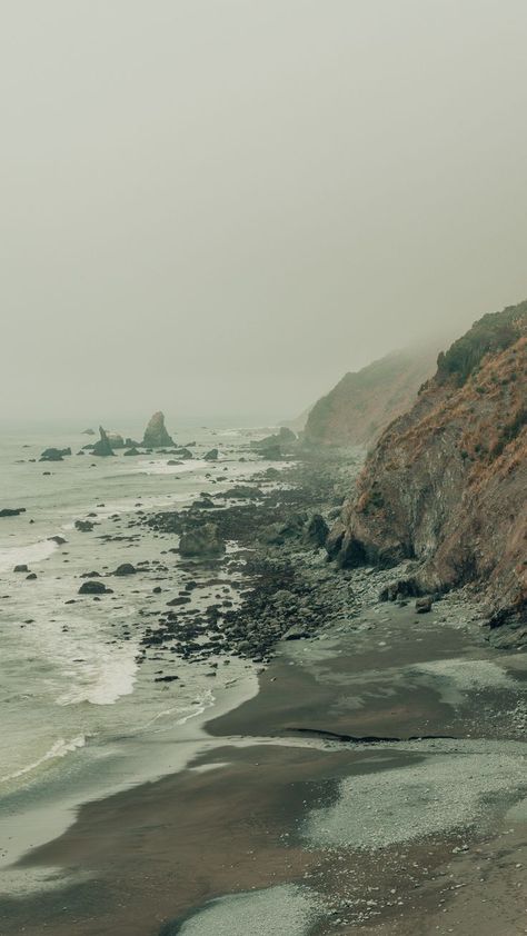 Nautical Aesthetic, Dark Beach, Dark Naturalism, Satisfying Pictures, Edge Of The Universe, Beautiful Beach Pictures, Fantasy Island, Glass Beach, Fort Bragg