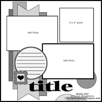 #87 3 Photo Layout, Scrapbook Sketches 12x12, Sketch Layout, Page Sketches, Scrapbook Pictures, Page Maps, Picture Layouts, Scrapbooking Sketches, Scrapbook Layout Sketches