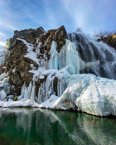 Tangmarg Kashmir Kashmir Photos, Frozen Waterfall, Asian Countries, A Fairy Tale, Please Subscribe, Nature's Beauty, Asia Travel, Beautiful Love, Nature Beauty