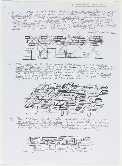 Yona Friedman, Architecture Concept Drawings, New Museum, Museum Of Modern Art, Concept Architecture, Film Stills, Architecture Project, Modern Art, Art