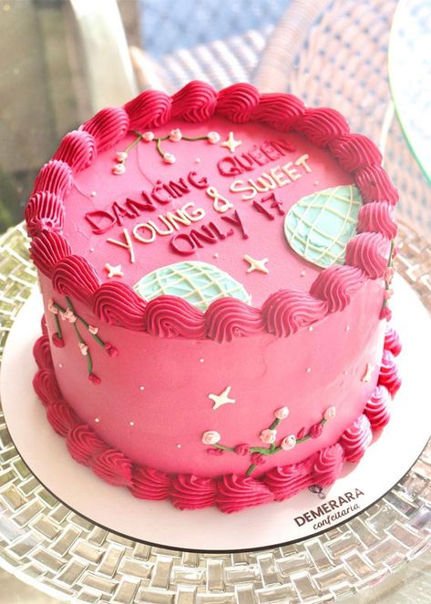 dancing queen birthday cake, dancing queen themed birthday cake, 17th birthday cake ideas, dancing queen cake for 17th birthday, seventeenth birthday cake theme, sweet 17th birthday, dancing queen cake for seventeenth birthday, pink birthday cake, disco ball birthday cake 17ty Birthday Ideas, Cakes 17 Birthday, 17th Birthday Cake Girl, Pink 17th Birthday Cake, Birthday Ideas For 17th Birthday Girl, Cake For 17th Birthday Girl, 17th Cake, Birthday Cake For 17th Birthday Girl, Pink Dancing Queen Cake