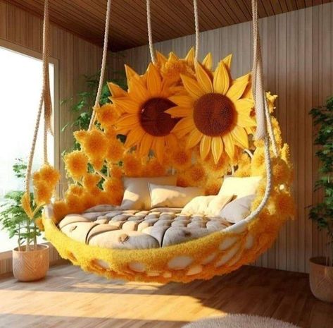 Neutral Christmas Bedroom, Christmas Bedroom Decor Cozy, Sunflower Bed, Christmas Bedroom Decor, Sunflower House, Sunflower Home Decor, Cute Furniture, Neutral Christmas, Reproduction Furniture