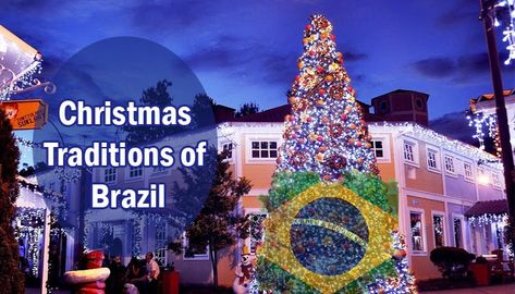 5 Christmas Traditions of Brazil that will surprise you - TvAsiaPacific Brazil Christmas Crafts For Kids, Brazil Christmas, Brazilian Christmas Traditions, Christmas In Brazil, Venezuelan Christmas Tree, Christmas Around The World Ornaments, Christmas In France Traditions, Last Minute Christmas Gifts, Merry Christmas Images