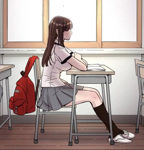 Someone Sitting At A Desk Drawing, Person Sitting On Stool Reference, Sitting In Class Reference, Sitting In Desk Reference, Sitting At A Desk Reference, Sitting Pose Reference Side View, School Desk Drawing, Sitting At Desk Reference Drawing, Practice Drawing Shapes