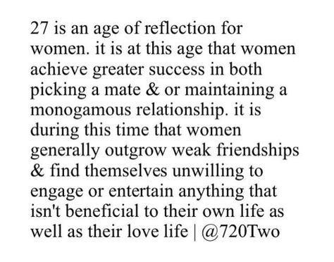 27 years old. Birthday Self Caption, Men Vs Women Quotes, 27 Birthday Ideas, Find Myself Quotes, Relationship Paragraphs, Chance Quotes, Birthday Ideas For Her, Positive Phrases, Year Quotes