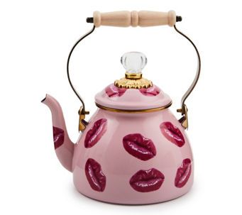 MacKenzie-Childs Cute Kettle, Glass Kettle, Glass Finial, Kitchen Goods, Things I Need To Buy, Glass Knobs, The Kiss, Mackenzie Childs, First Apartment