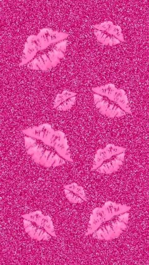 Pink Aesthic Wallpapers, Pink Aesthic, Pink Kisses Wallpaper, فيكتوريا سيكريت, Kiss Wallpaper, Lips Wallpaper, Pink Kisses, Wallpaper Top, Incredible Wallpaper