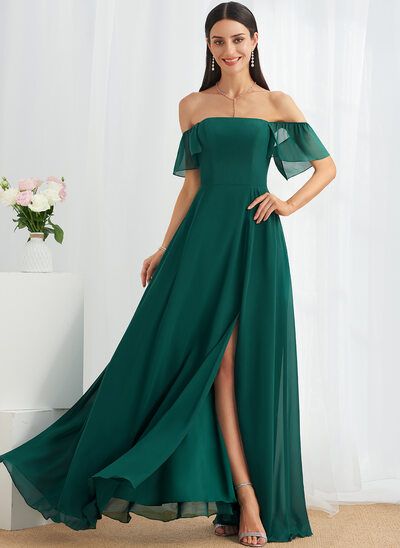 Jasmine Bridesmaids Dresses, Flattering Bridesmaid Dresses, Flowy Bridesmaid Dresses, Princess Bridesmaid Dress, One Shoulder Bridesmaid Dresses, One Shoulder Bridesmaid, Formal Occasion Dress, Dress With Split, Sleeveless Bridesmaid Dresses