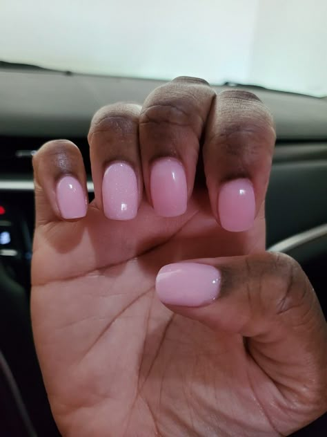 Girly Dip Powder Nails, Blush Dip Nails, Light Pink Sns Nails Short, Sns Dipping Powder Nails Short, Bubble Bath Sns Nails, Opi I Think In Pink, Nails Acrylic Dip Powder, Dip Powder Nails Light Pink, Bubble Gum Pink Dip Powder Nails