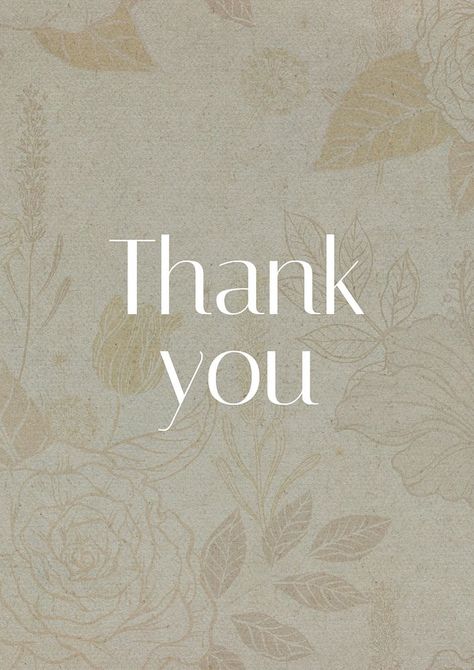 Thank You Design Aesthetic, Thank You Aesthetic Background, Thank You Images Aesthetic, Aesthetic Thank You For Ppt, Thank You Aesthetic, Vintage Background Aesthetic Ppt, Flower Background Green, Thank You Poster, Backgrounds Flowers