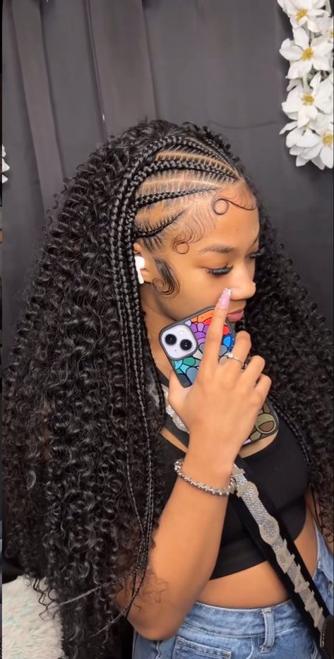 Braided Hairstyles Quick, Latest Braids Hairstyles, Latest Braids, Latest Hairstyles For Ladies, Latest Hair Braids, Hairstyles For Ladies, Braided Hairstyles For Black Women Cornrows, Feed In Braids Hairstyles, Birthday Hairstyles