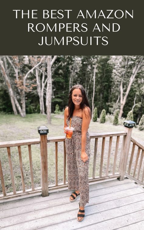 I wanted to share the best Amazon rompers and jumpsuits. Women’s Rompers, Long Romper Outfit Dressy, Amazon Jumpsuit Women, Shoes To Wear With Rompers, Pants Romper Outfit, Dressy Rompers Women, Espadrille Wedges Outfit, Long Romper Outfit, Romper Outfit Dressy