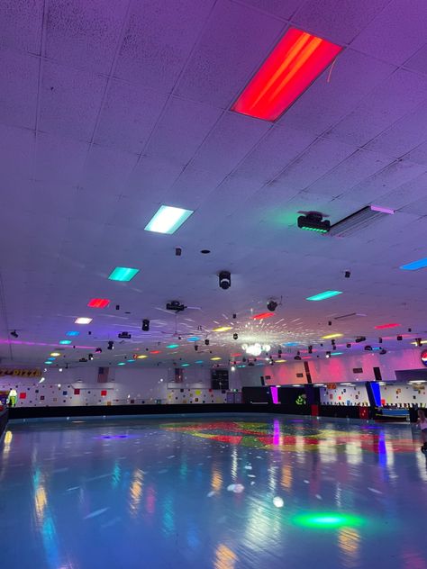 liminal spaces 90s 80s disco rollerrink roller skating disco neon lights 80s Roller Skating Aesthetic, Retro Liminal Space, 90s Liminal Space, Liminal Space Background, Neon Liminal Space, 80s Liminal Space, Roller Skating 80s, Roller Skating Aesthetic 80s, Roller Skating Rink Aesthetic