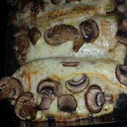 Muenster Chicken and Mushrooms - Allrecipes.com Munster Cheese Recipes, Muenster Cheese Recipes, Munster Cheese, Chicken And Mushrooms, Muenster Cheese, Breaded Chicken Breast, Baked Dinner, Food Projects, Mushroom Chicken