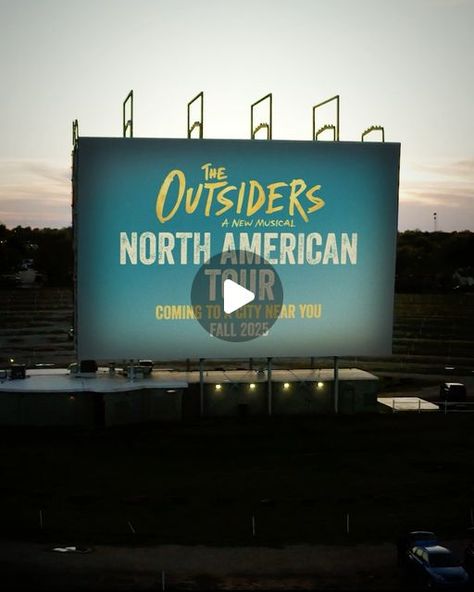 The Outsiders Musical on Instagram: "We'll see you down the tracks. The Outsiders is goin' on tour, opening in Tulsa Fall 2025." The Outsiders Musical, Greasers And Socs, Broadway Musical, Good Movies, Broadway, The Outsiders, It Cast, Instagram