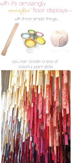 Pentecost/paint sticks Anthropologie Window Display, Anthropologie Display, Paint Sticks, Worship Art, Church Stage Design, Church Banners, Collaborative Art, Painted Sticks, Glass Boxes