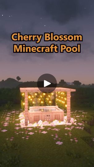 645K views · 27K reactions | How to build Cherry Blossom Minecraft Pool🍒  🏠 Addons Maker  #minecraft #mam #addonsmaker #minecraftpe #minecraftbuilder #minecraftbuilding #minecraftmemes #minecraftideas | AddOns Maker Minecraft Cherry Blossom Roof, Decorations For Minecraft, Blossom Tree Minecraft House, Mc Builds Cute, Cherry Blossom House Decor Minecraft, Cherry Blossom Gazebo Minecraft, Cherry Blossom Bedroom Minecraft, Small Cherry Blossom House Minecraft, Minecraft Seeds Cherry Blossom