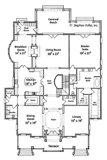 Love this layout Small French Country House, Castle Hallway, Country House Floor Plan, Manor House Plans, Manor Floor Plan, Large Library, Huge Bedrooms, Victorian House Plans, English Manor Houses