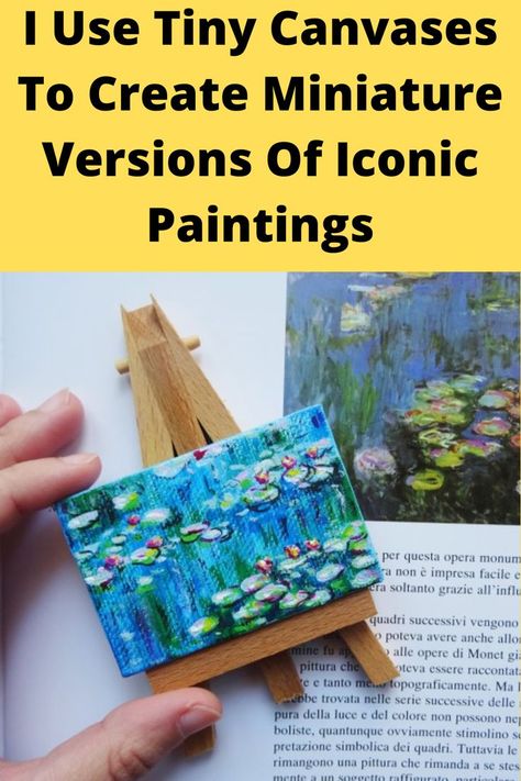 Miniature Paintings Ideas, Miniature Acrylic Paintings, How To Paint Miniatures, Miniature Painting Tutorial, Mini Art Projects, Miniature Painting Techniques, Small Animal Paintings, Tiny Art Ideas, Mini Art Drawings