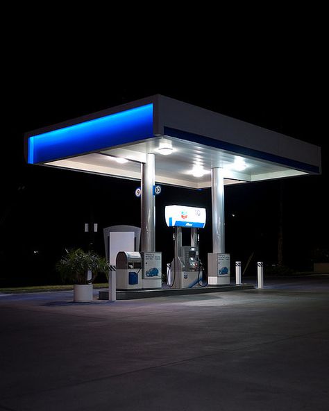 Filling Station Design, Service Station Design, Petrol Station Design, Sticky Monster Lab, Save Water Poster, Gasoline Station, Office Reception Design, Fuel Station, Pylon Sign