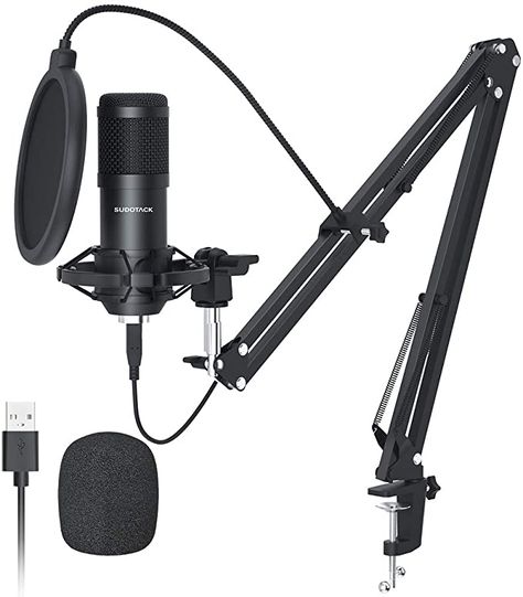 Gaming Microphone, Microphone Stands, Boom Arm, Microphone Stand, Usb Microphone, Windows Computer, Background Noise, Sound Card, Recording Microphone