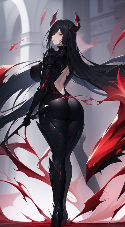 Anime Devil, 다크 판타지, 5 Anime, Anime Artwork Wallpaper, Anime Girlxgirl, Azur Lane, 영감을 주는 캐릭터, Female Character Design, Female Character