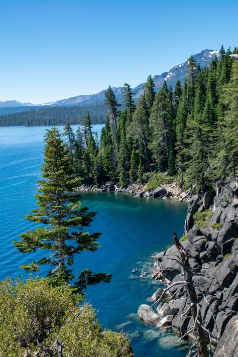 3 Days in Lake Tahoe: Plan a Perfect Lake Tahoe Itinerary (Summer) Tahoe Lake, Lake Holiday, North Lake Tahoe Summer, South Lake Tahoe Summer, Lake Tahoe Trip, Lake Tahoe Summer, Summit Lake, Lake Tahoe Vacation, Tahoe Trip