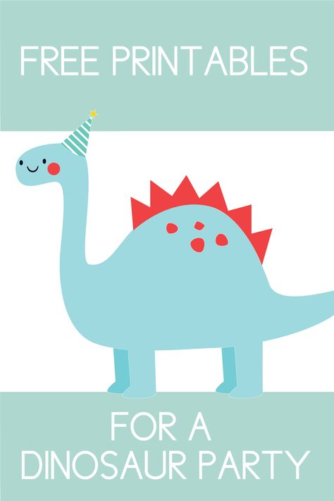 Dino Theme 3rd Birthday Party, Dinomite Birthday, 3 Birthday Dinosaur, Easy Dino Party, Cute Dino Birthday Party, Dinosaur Birthday Invite, Dino Themed Party, Party Dinosaur, Dino Printables Free