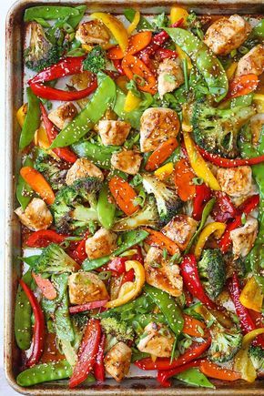 Sheet Pan Asian, Low Cal Dinner, Asian Stir Fry Recipe, Asian Stir Fry, Sheet Pan Suppers, Sheet Pan Dinners Recipes, Food Crush, Pork Tenderloin Recipes, Christmas Food Dinner