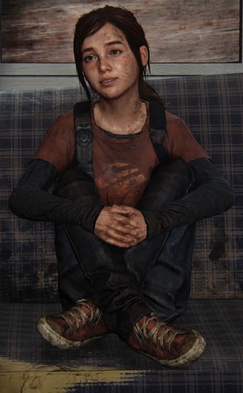 Ellie being happy for once tlou 1