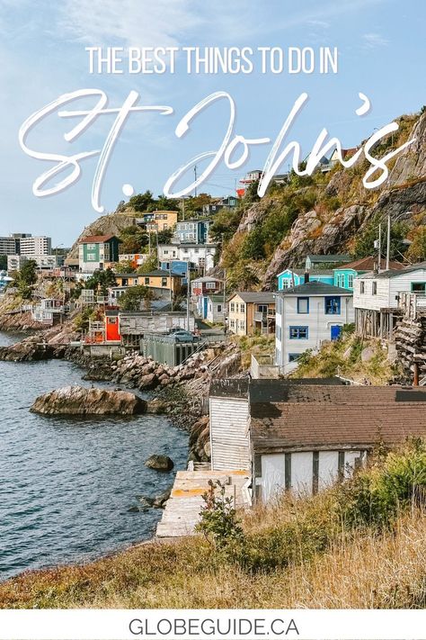 From scenic coastal walks to kissing cod fish (yes, really!), here are the best things to do in St. John's, Newfoundland in just one day. Canada travel | Travel in Canada | Newfoundland and Labrador | Things to do in Newfoundland St Johns Canada, St Johns Newfoundland Canada, St Johns Newfoundland, Travel In Canada, Canada Newfoundland, Canada Cruise, Newfoundland Travel, Newfoundland Canada, Eastern Canada